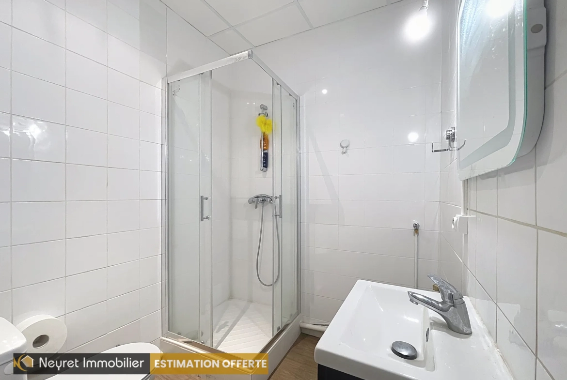 Appartement T2 lumineux à Lyon 2, idéal pour résidence ou investissement avec faibles charges 