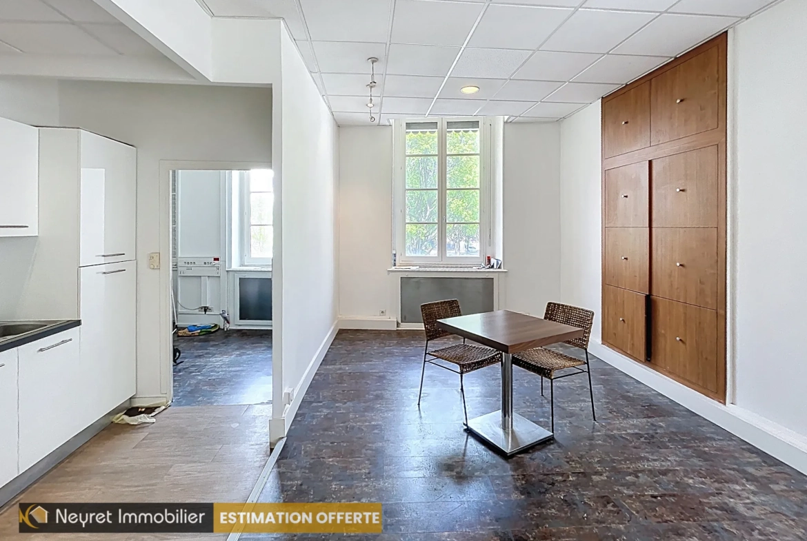 Appartement T2 lumineux à Lyon 2, idéal pour résidence ou investissement avec faibles charges 
