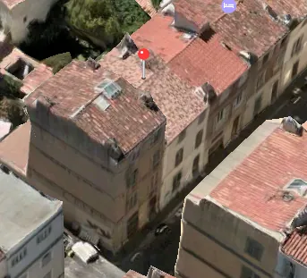 Appartement T2 traversant de 40 m² proche Cours Julien à Marseille 