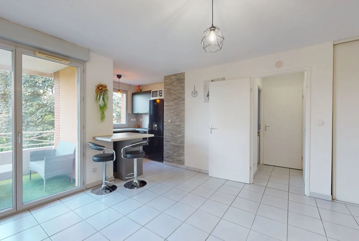 Appartement T2 avec terrasse et parking à Croix Daurade, Toulouse 