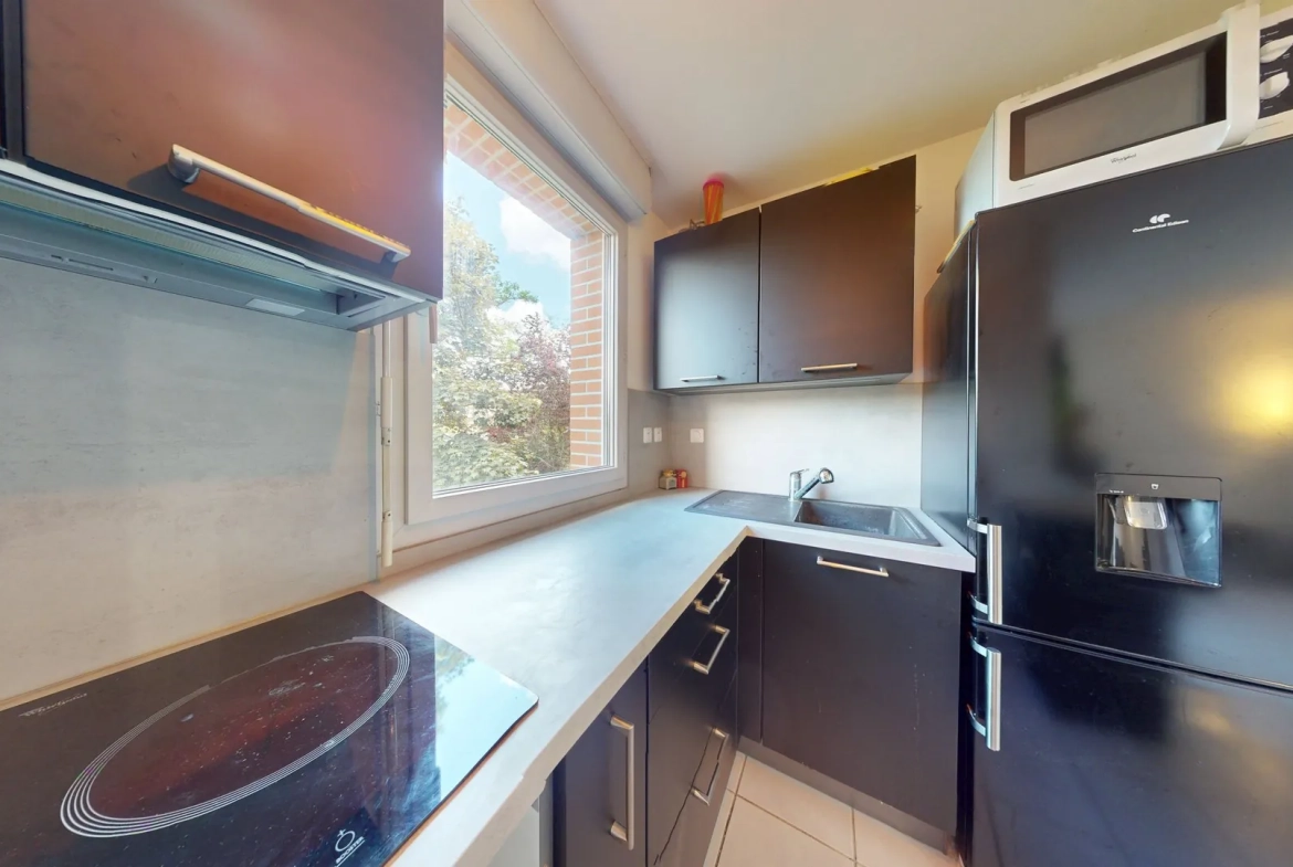 Appartement T2 avec terrasse et parking à Croix Daurade, Toulouse 