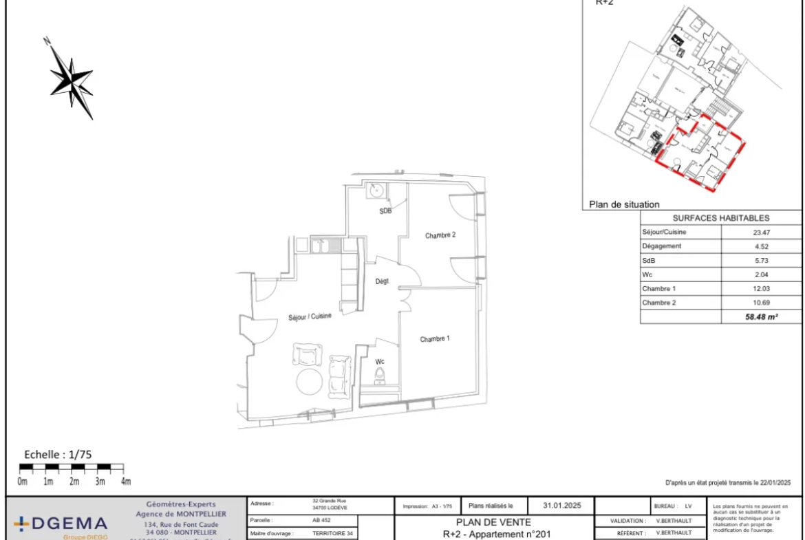 Appartements 3 pièces rénovés à Lodève - Livraison 2026 - Centre-ville 