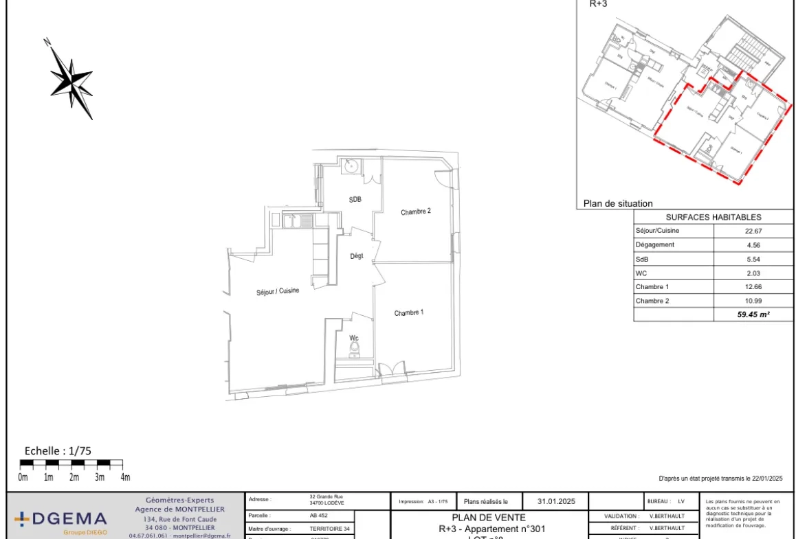 Appartements 3 pièces rénovés à Lodève - Livraison 2026 - Centre-ville 