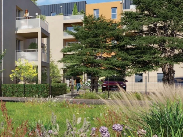 Appartement T2 neuf à Rennes de 45,3 m² livraison avril 2025