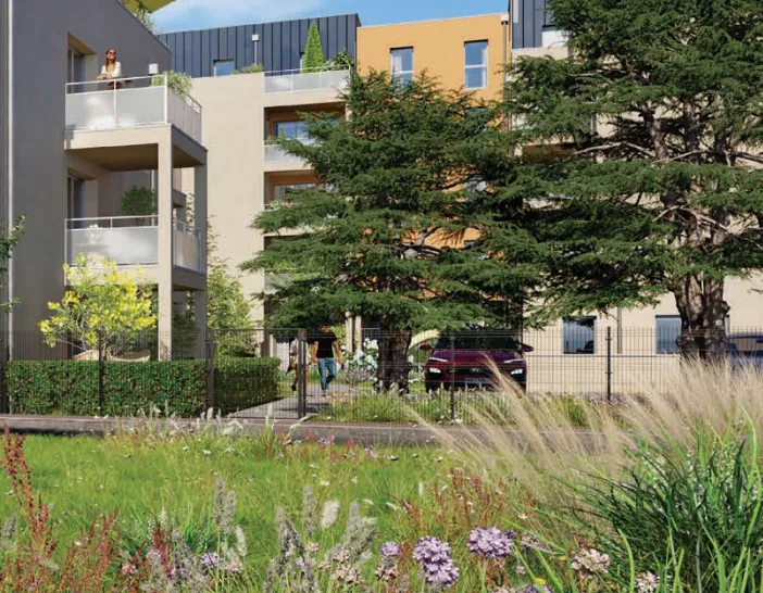 Appartement T2 neuf à Rennes de 45,3 m² livraison avril 2025 