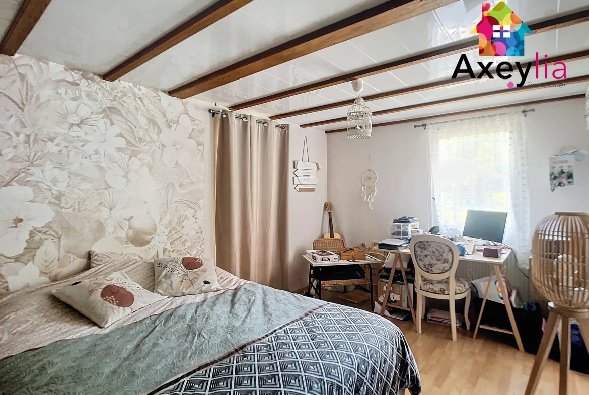 Propriété avec maison, gîte et dépendances à Ambierle - Vue exceptionnelle 