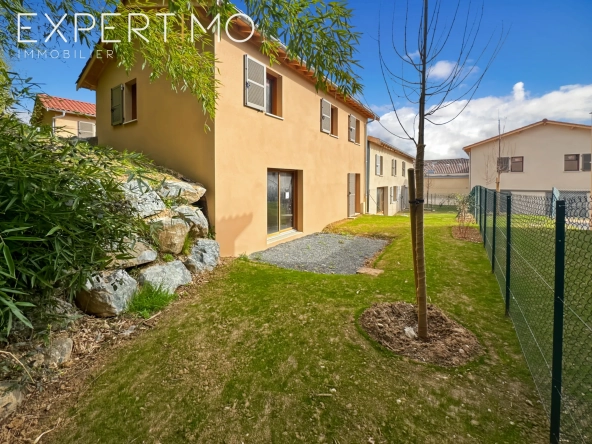 Villa neuve à Miserieux – Terrain modulable à proximité de Trévoux