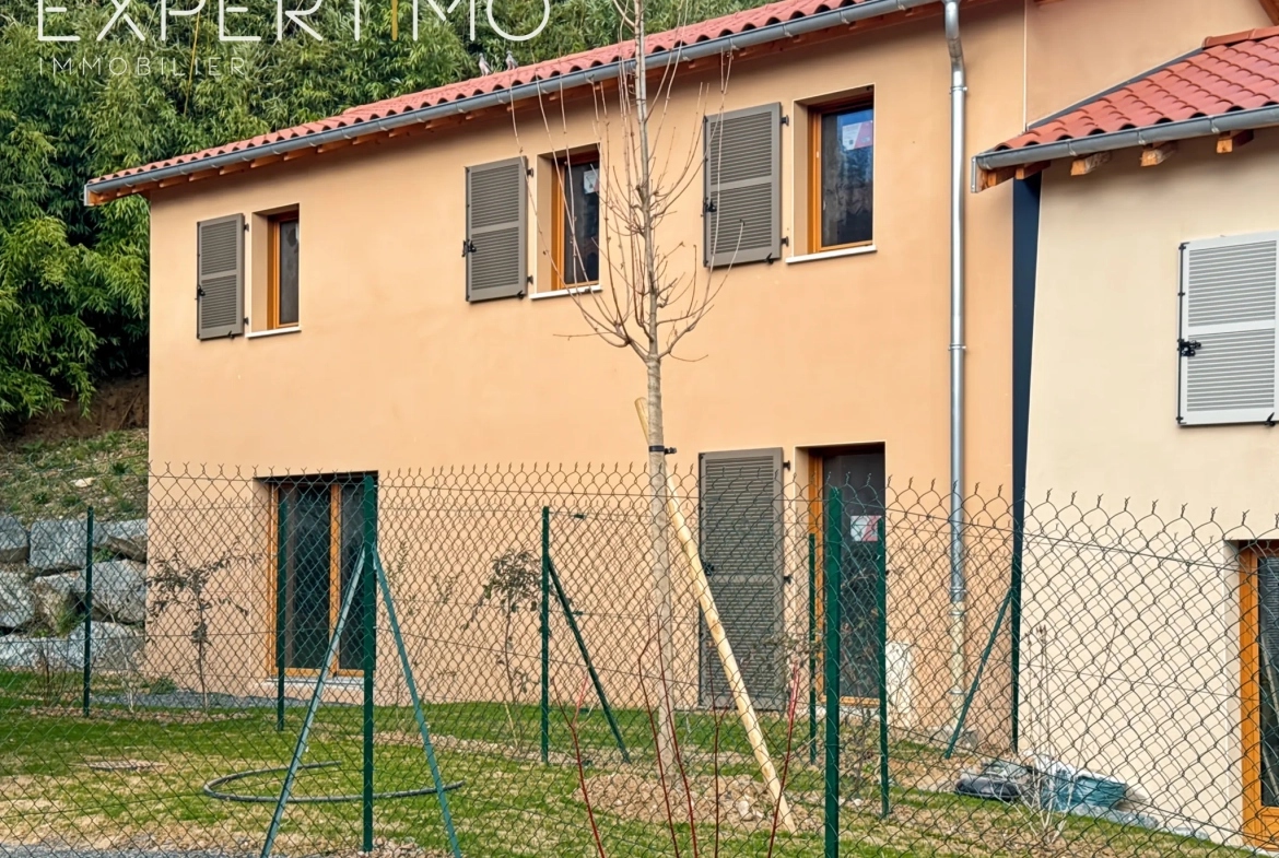Villa neuve à Miserieux – Terrain modulable à proximité de Trévoux 
