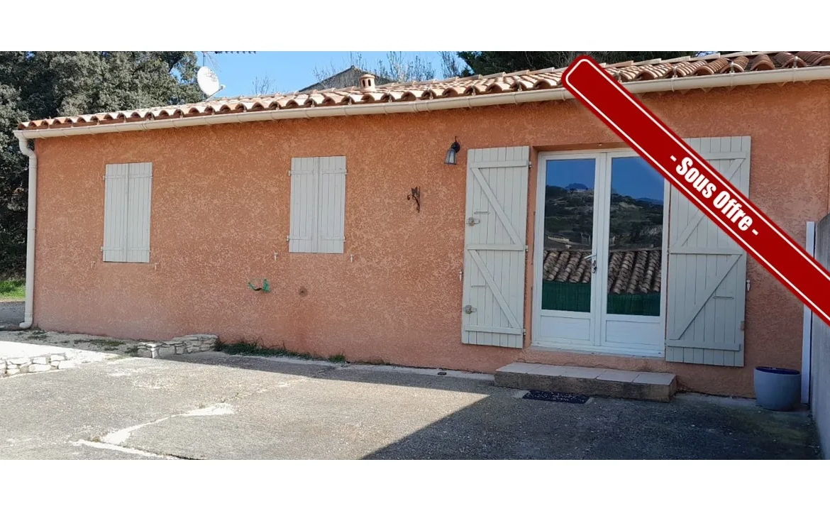 Achat maison 71 m² avec jardin à Caumont-sur-Durance, vue colline 