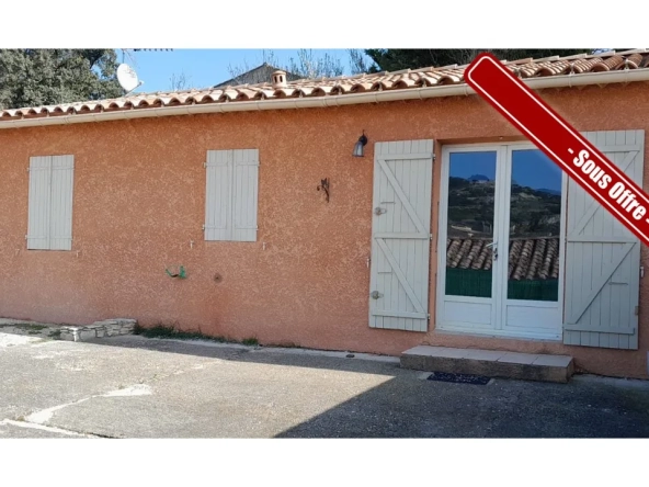Achat maison 71 m² avec jardin à Caumont-sur-Durance, vue colline