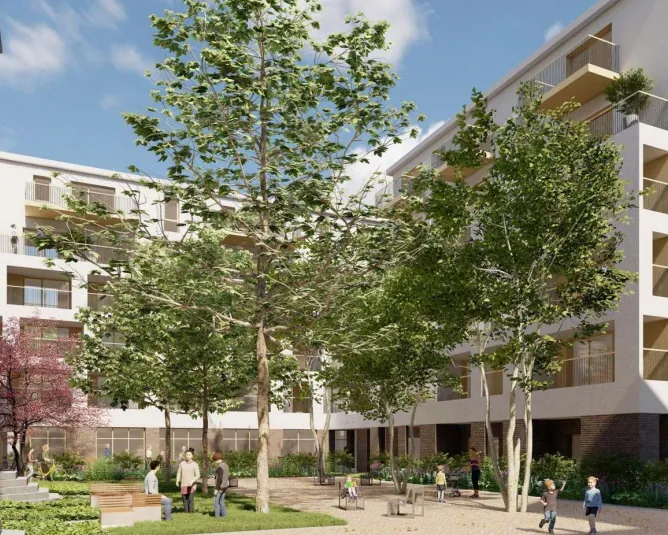 Appartement 3 pièces à Tours avec balcon, livraison en 2025, prix de 248 400 € 