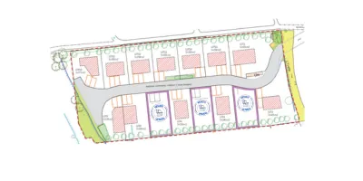 Terrain constructible à Villebon-sur-Yvette près de Palaiseau - 258 m² viabilisé 