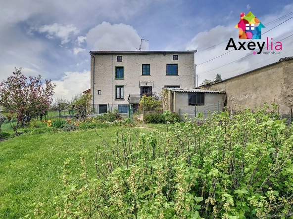 Maison ancienne à Neulise avec garages et grand terrain proche Roanne 