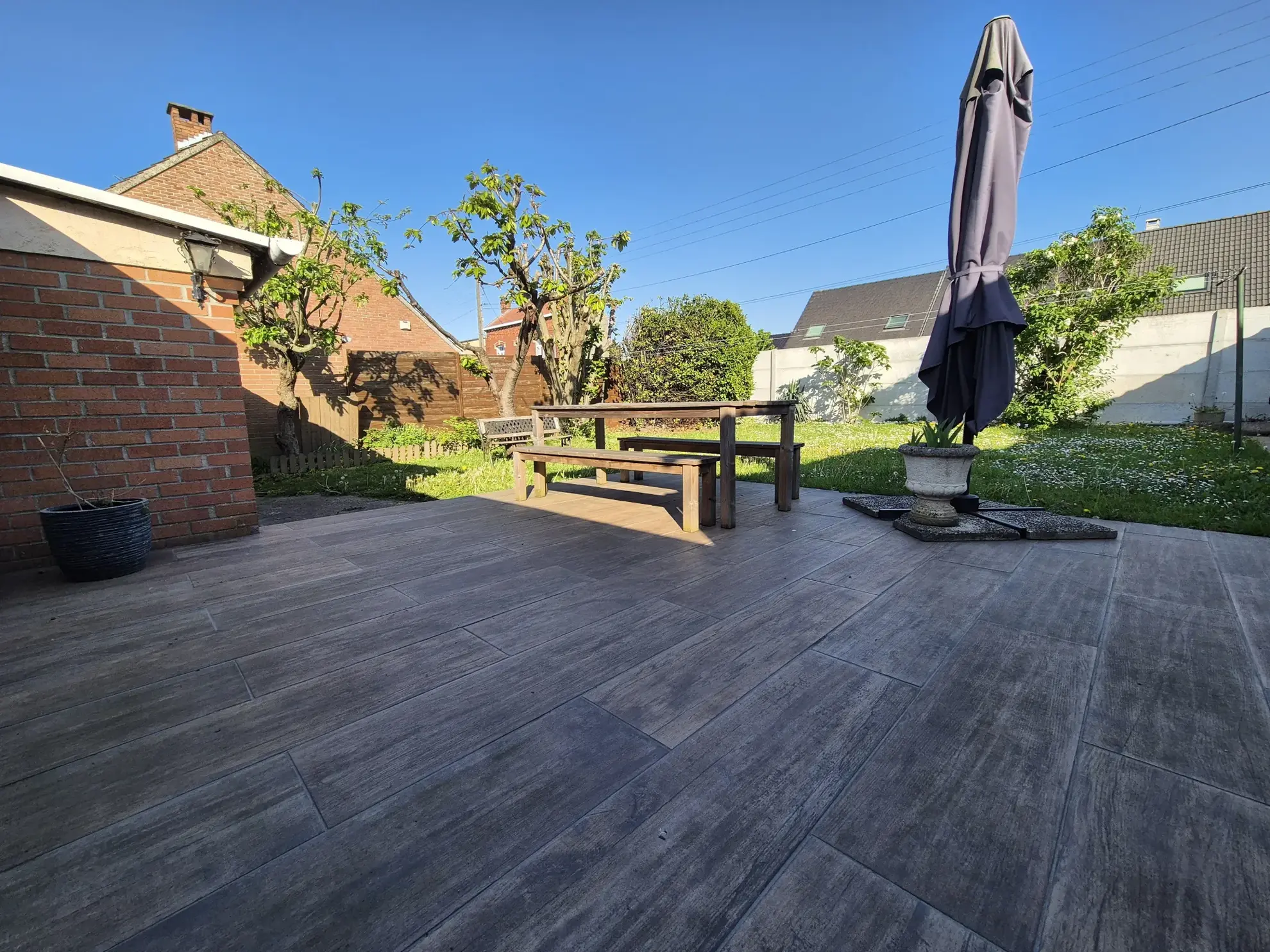 Maison 4 chambres à Harnes avec jardin et double garage 