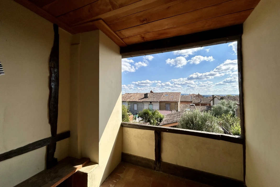 Maison de village authentique à Beaumont de Lomagne - 129 m² 