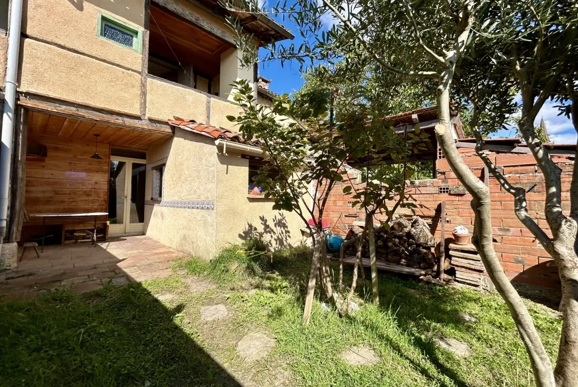 Maison de village authentique à Beaumont de Lomagne - 129 m² 