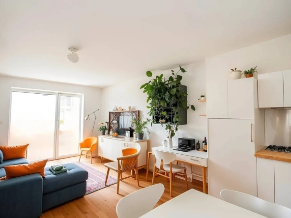 Studio lumineux à Argenteuil dans une résidence récente avec parking sécurisé