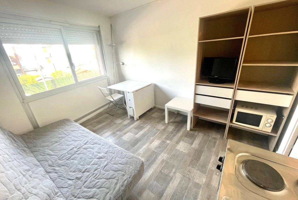 Studio meublé avec ascenseur à Lambersart - Opportunité d'investissement 