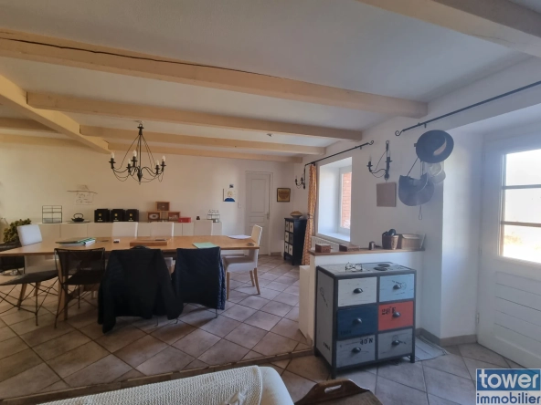 À vendre propriété isolée de 3,4 ha avec maison de 140 m² et dépendance à Cros 