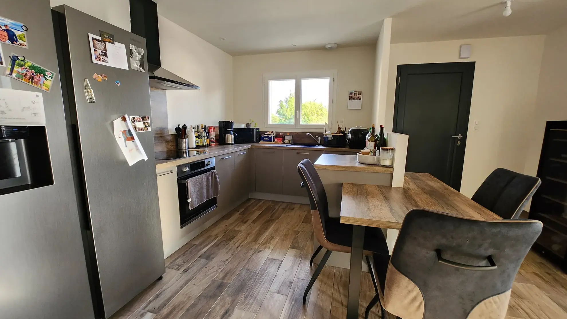 Maison moderne construite en 2023 avec 3 chambres et grand garage à Saint Aubin la plaine 