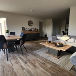 Maison moderne construite en 2023 avec 3 chambres et grand garage à Saint Aubin la plaine