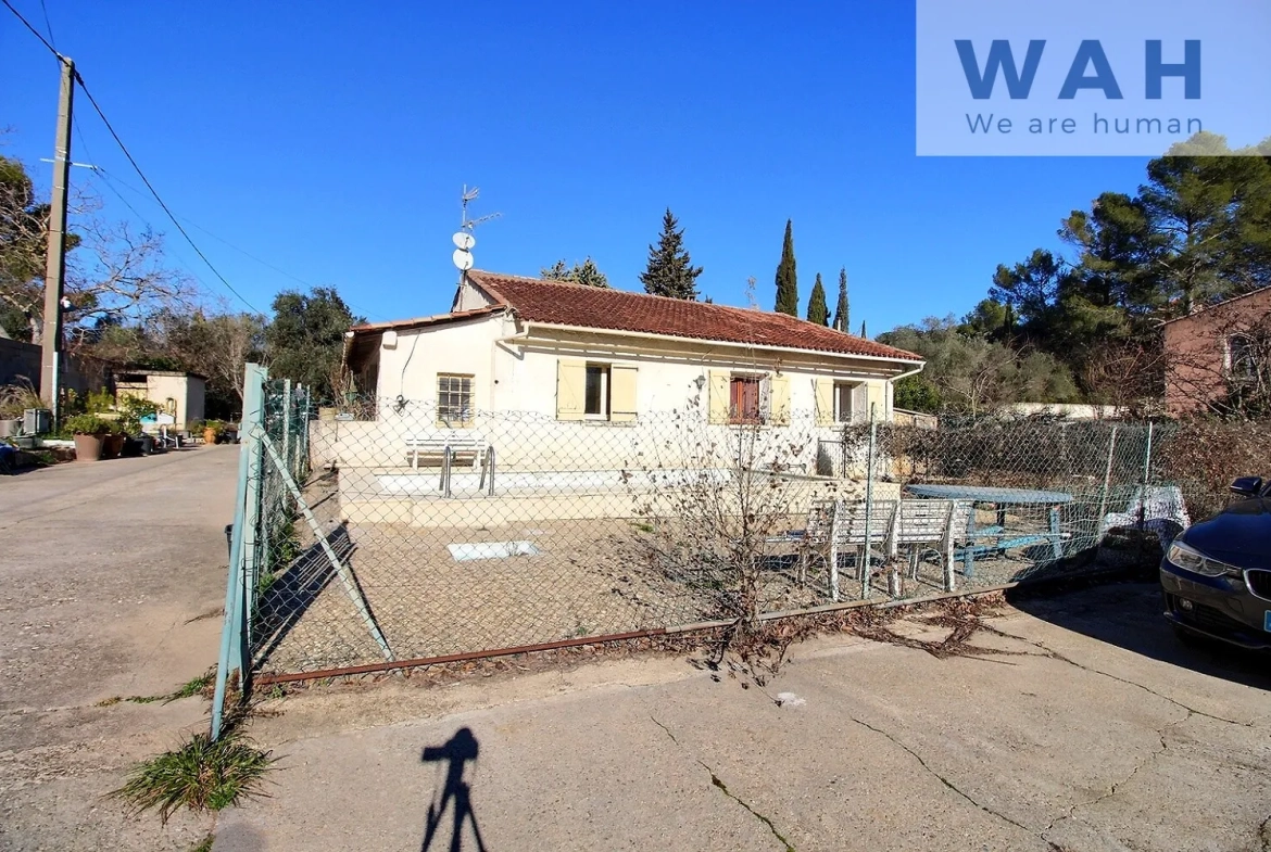 Maison 4 pièces avec dépendance et piscine à Nîmes - Vente interactive 