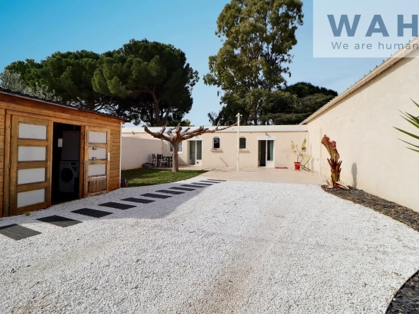 Maison de plain-pied à vendre à Mauguio - 4 pièces, 60 m² avec jardin privé