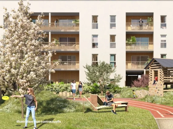 Studio neuf à Rennes - 30,13 m², livraison 2026, prix 181 000 €