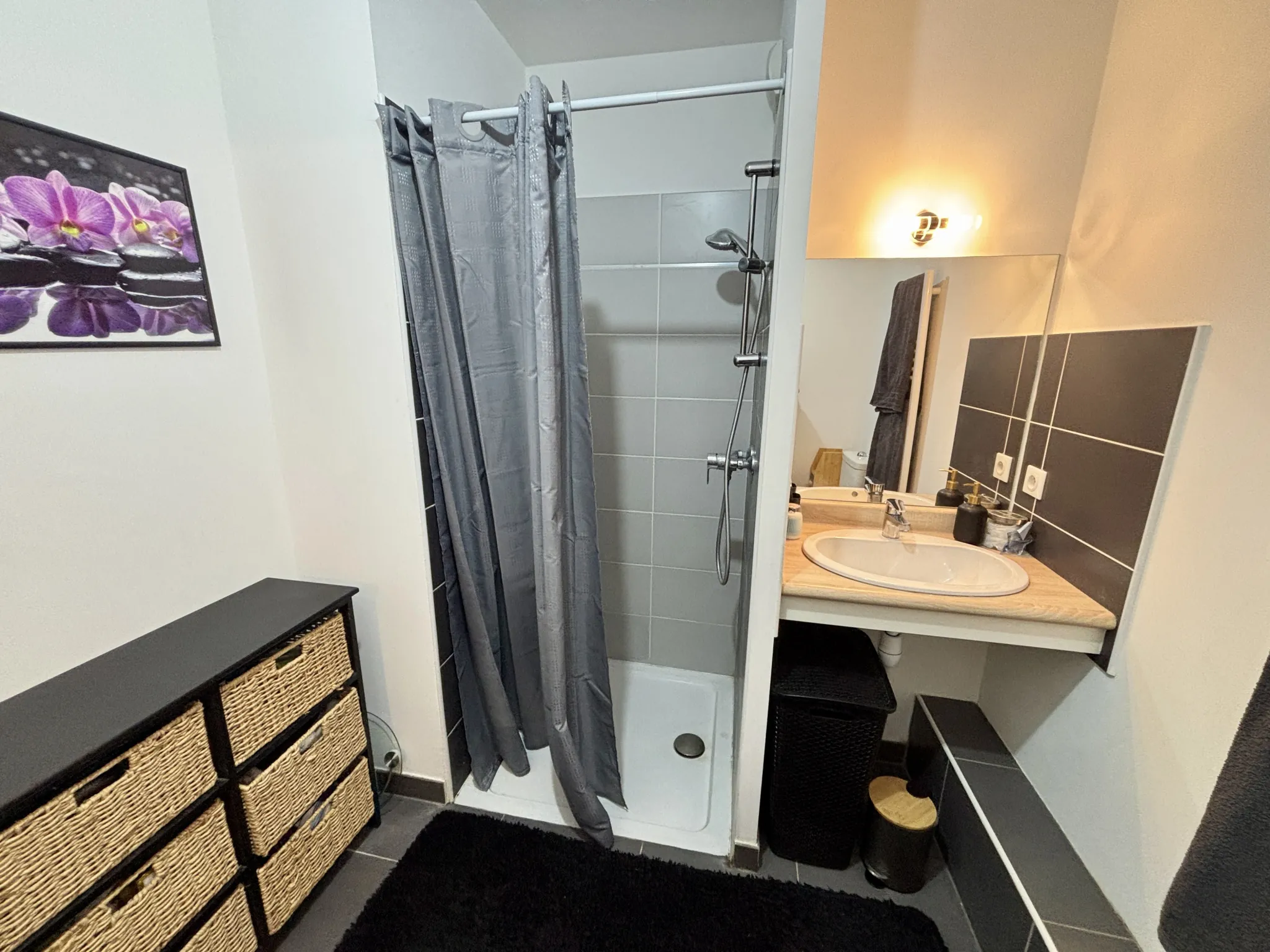 À vendre appartement T2 de 48,50 m² avec terrasse à Baillargues 