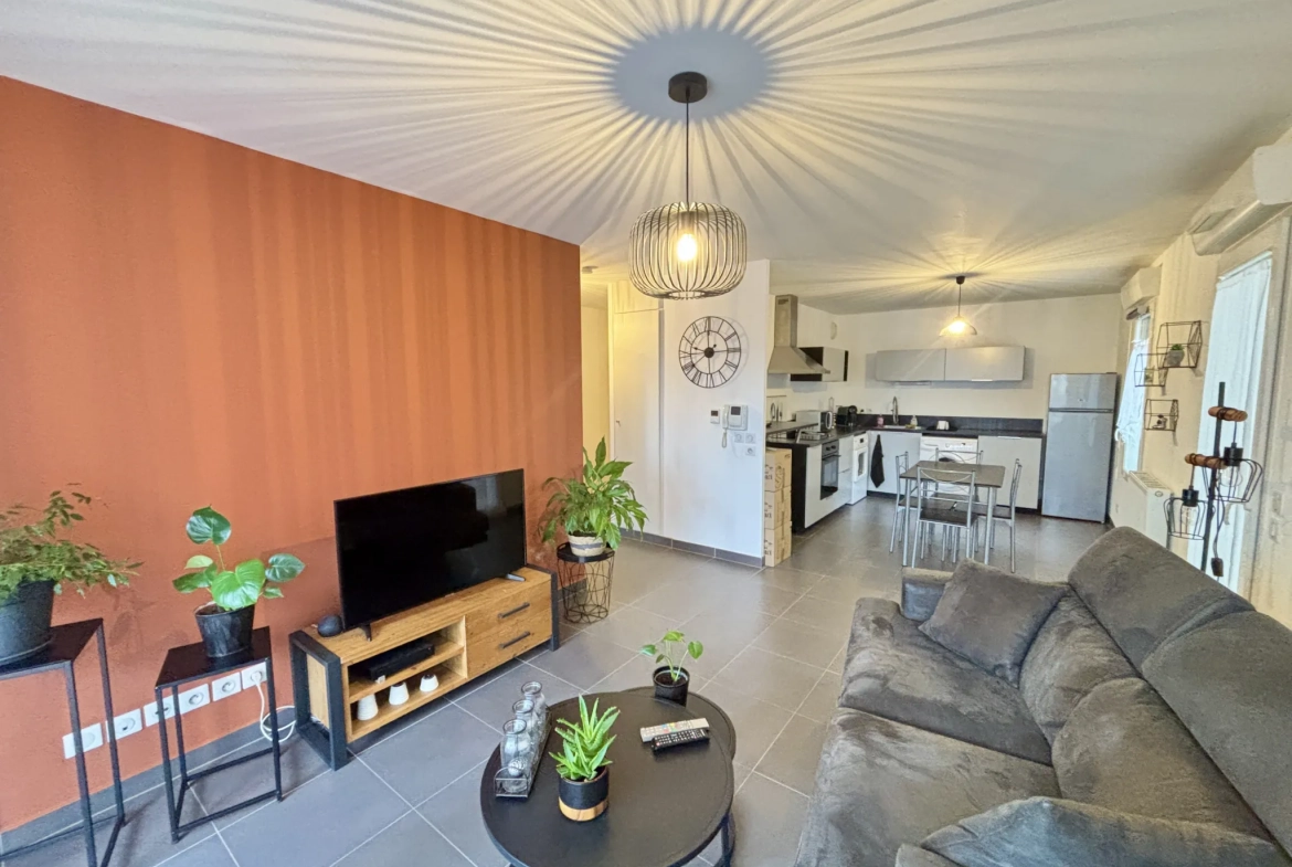 À vendre appartement T2 de 48,50 m² avec terrasse à Baillargues 