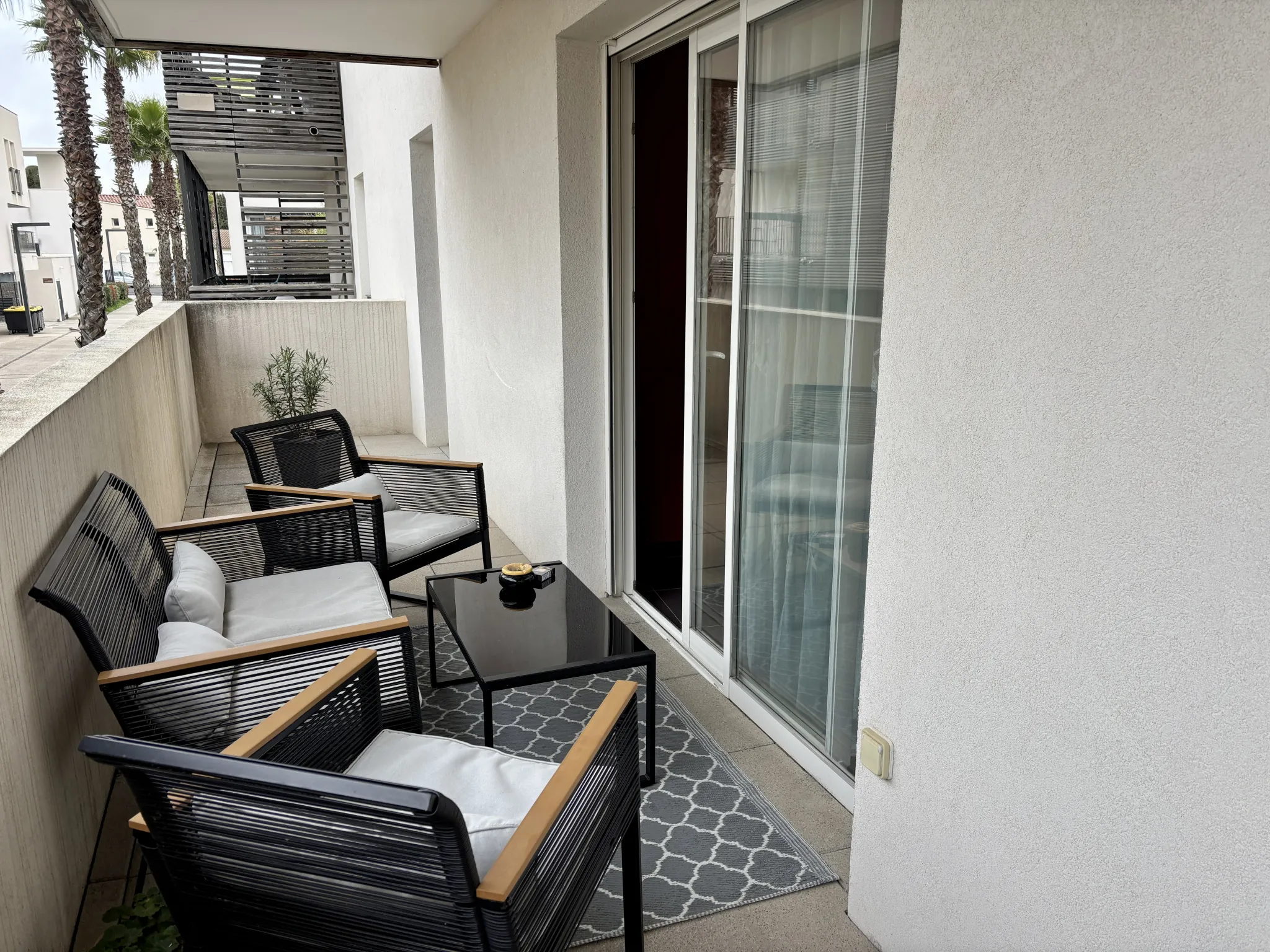 À vendre appartement T2 de 48,50 m² avec terrasse à Baillargues 