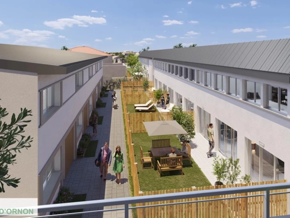 Appartement T3 duplex de 74 m² avec terrasse à Villenave d'Ornon - BRS