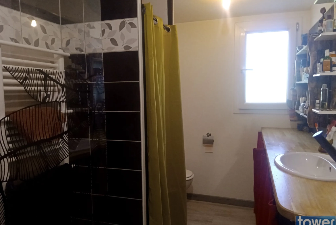 Vente ensemble immobilier avec atelier et maison à Saint Laurent d’Olt 