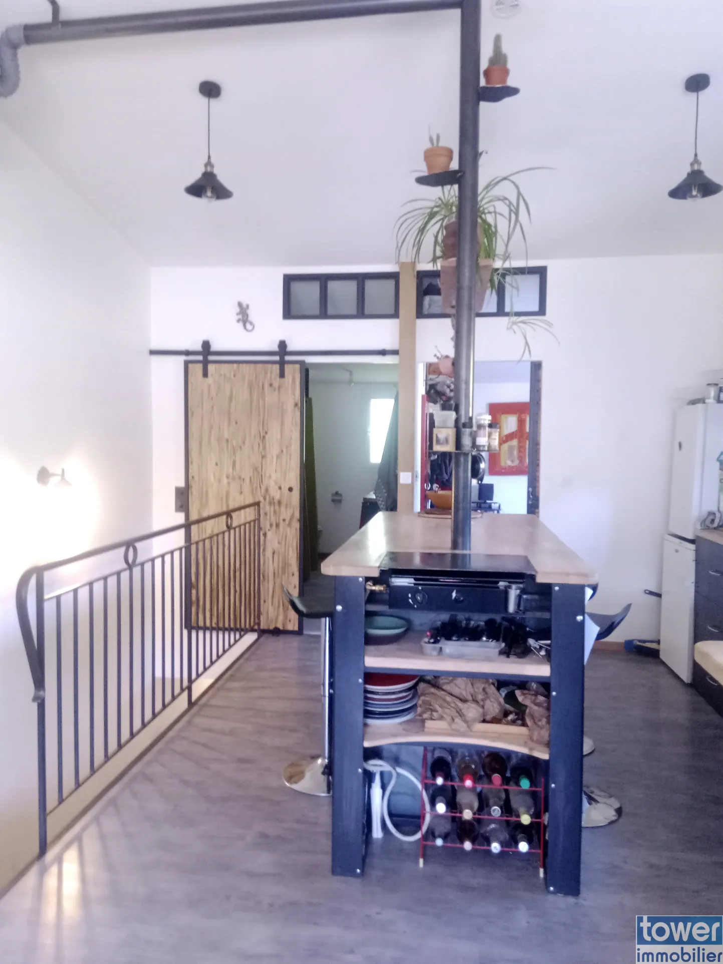 Vente ensemble immobilier avec atelier et maison à Saint Laurent d’Olt 