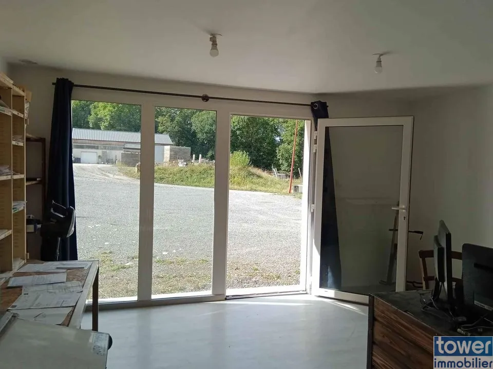 Vente ensemble immobilier avec atelier et maison à Saint Laurent d’Olt 