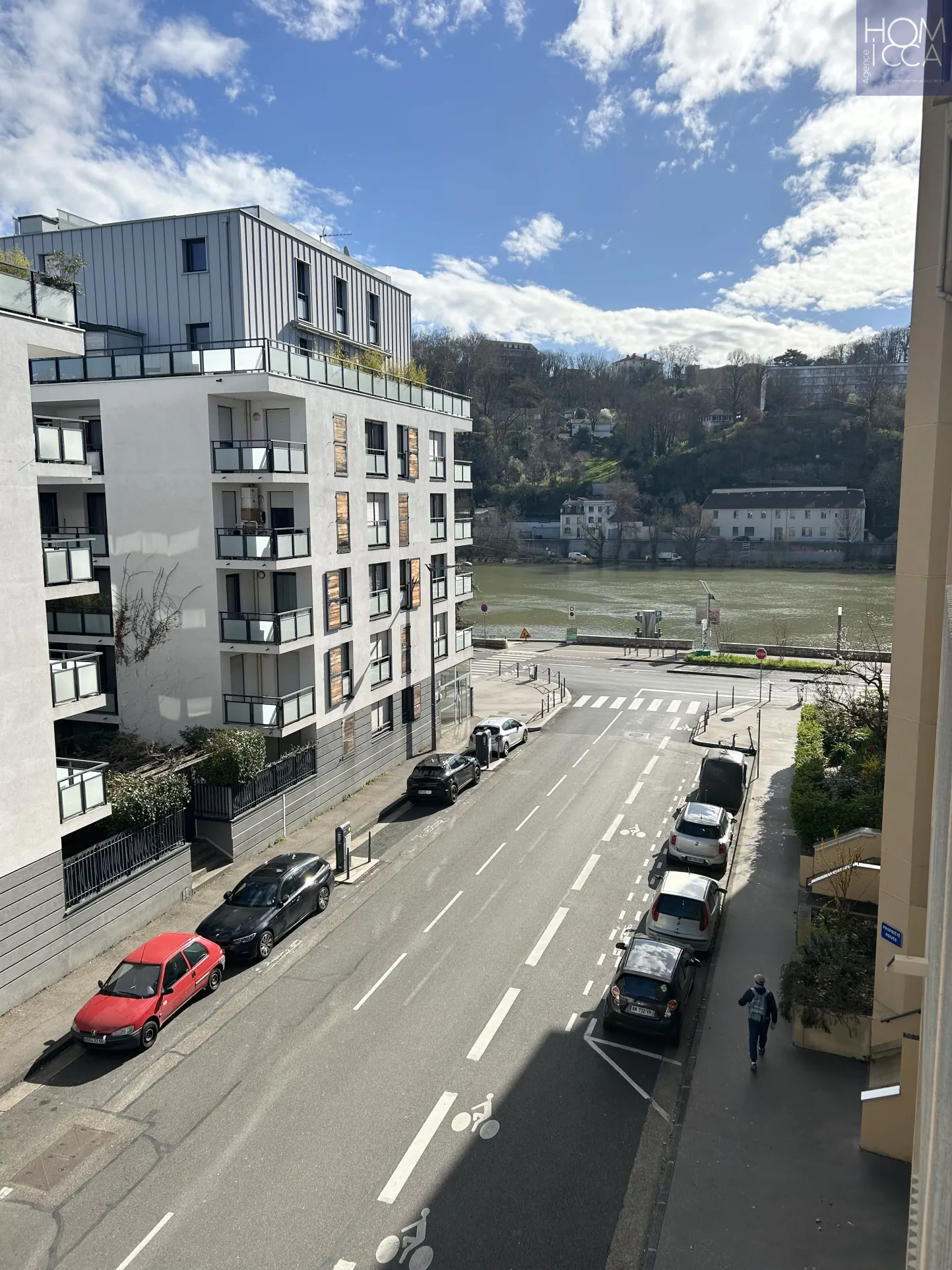 Appartement T3 lumineux avec balcon et garage à Lyon 9ème Gare de Vaise 