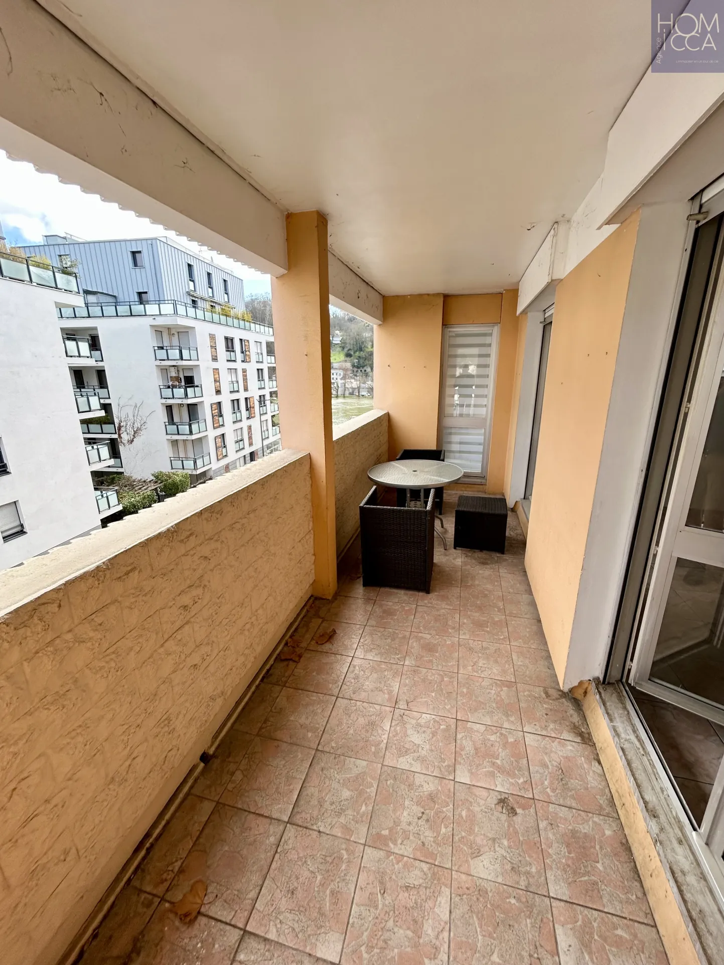 Appartement T3 lumineux avec balcon et garage à Lyon 9ème Gare de Vaise 