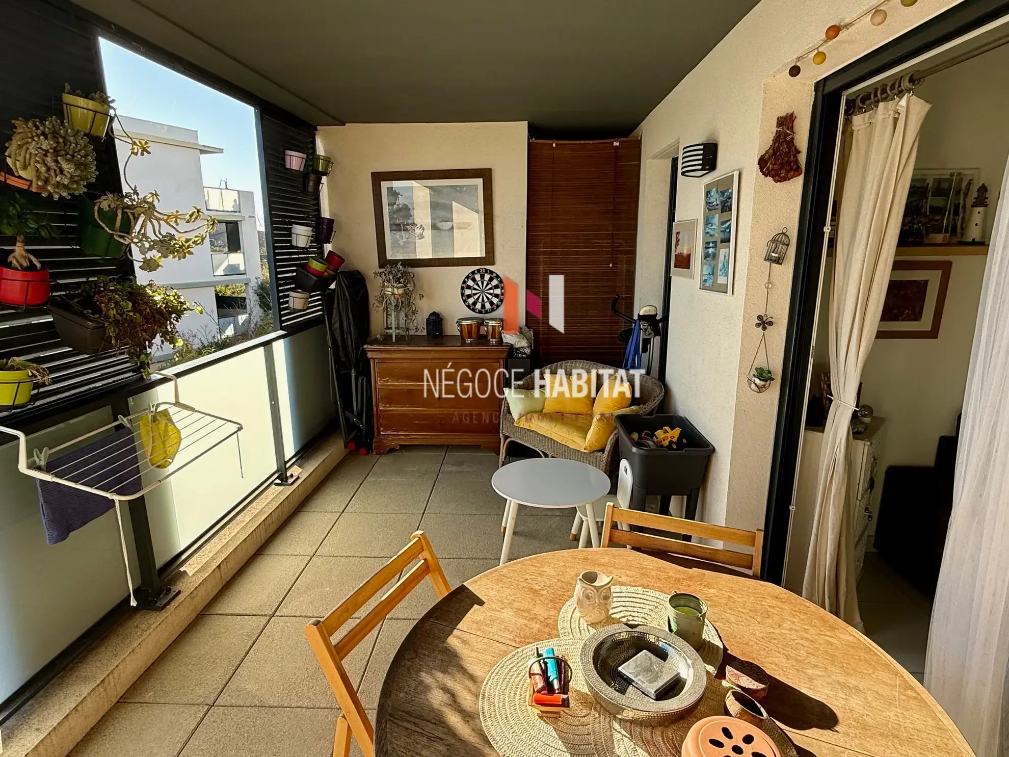 Appartement T2 avec terrasse de 16 m² à Saint-Aunès - Résidence Standing 