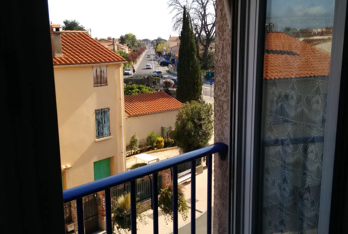 Bel appartement T2 de 47 m² avec Balcon à Argeles-sur-Mer 