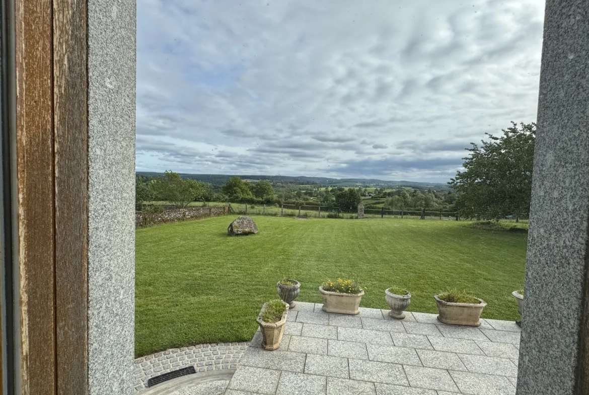 Maison avec vue panoramique à Rouvray – 4 chambres, terrain de 6083 m² 