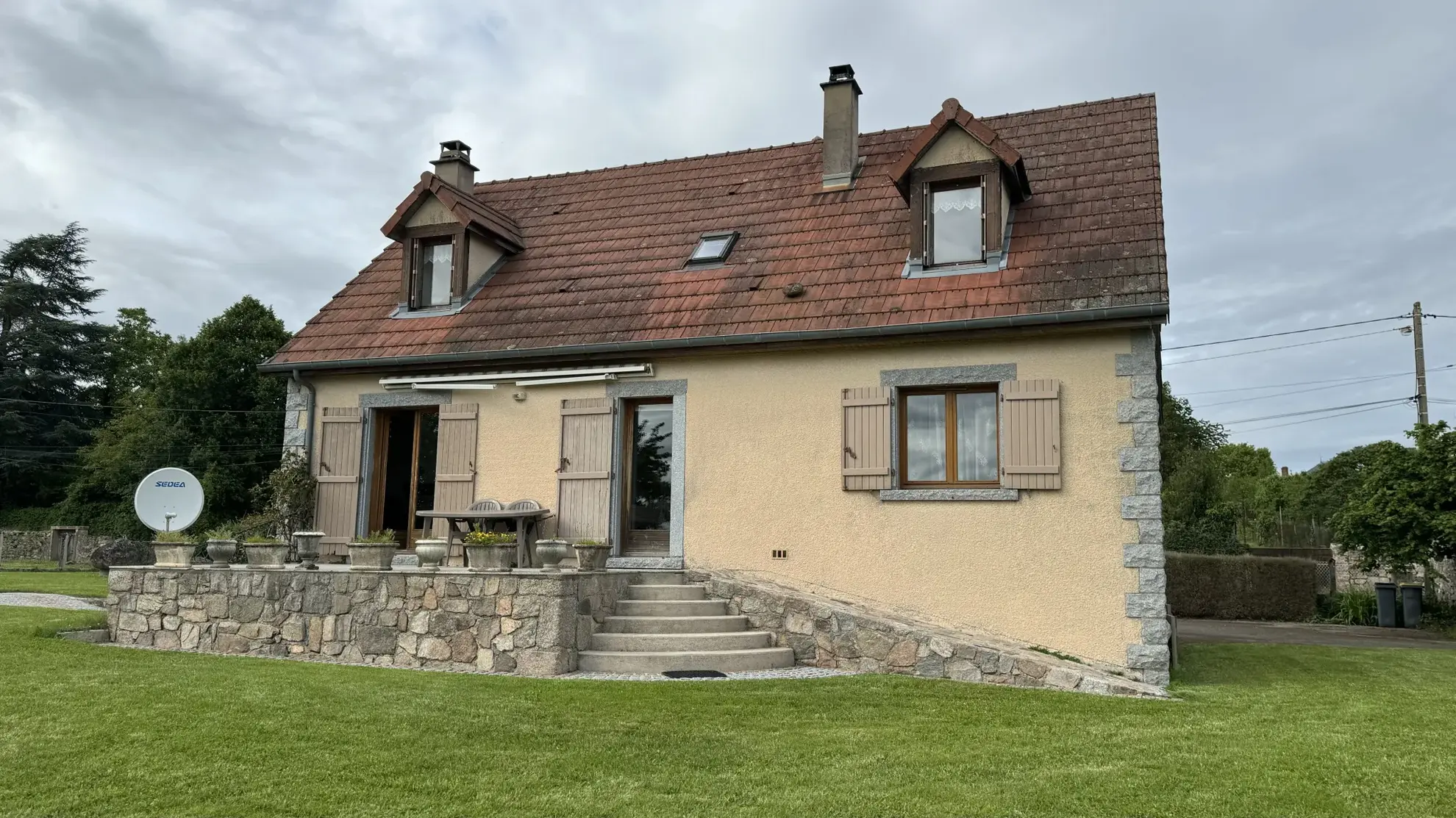 Maison avec vue panoramique à Rouvray – 4 chambres, terrain de 6083 m² 