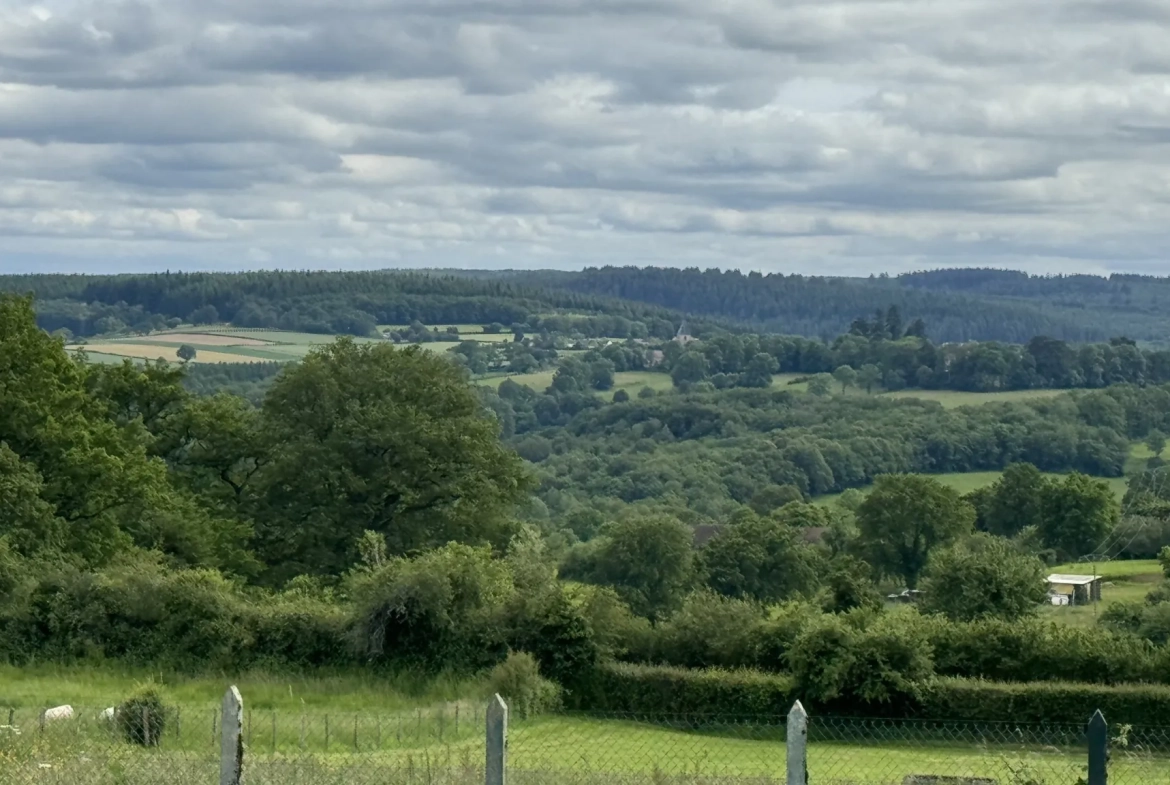 Maison avec vue panoramique à Rouvray – 4 chambres, terrain de 6083 m² 