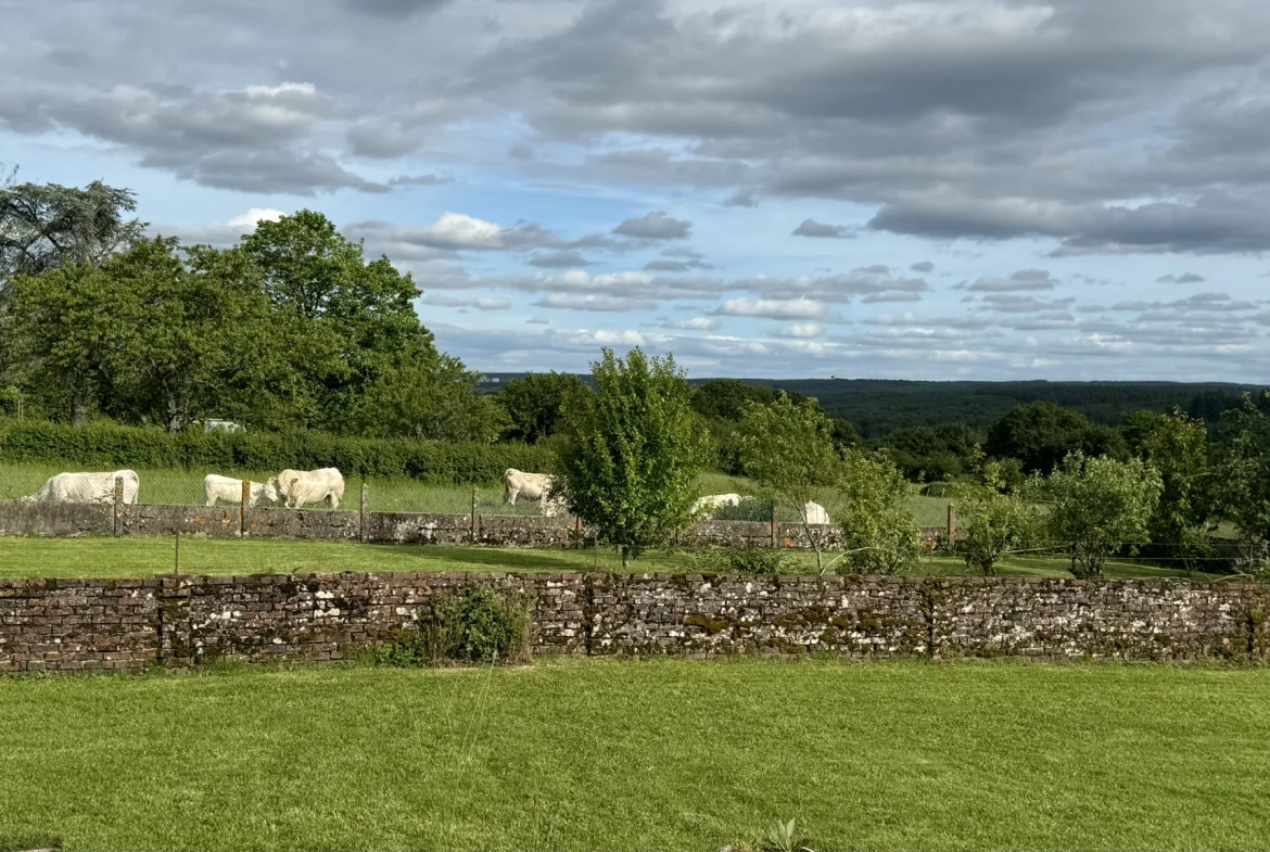 Maison avec vue panoramique à Rouvray – 4 chambres, terrain de 6083 m² 