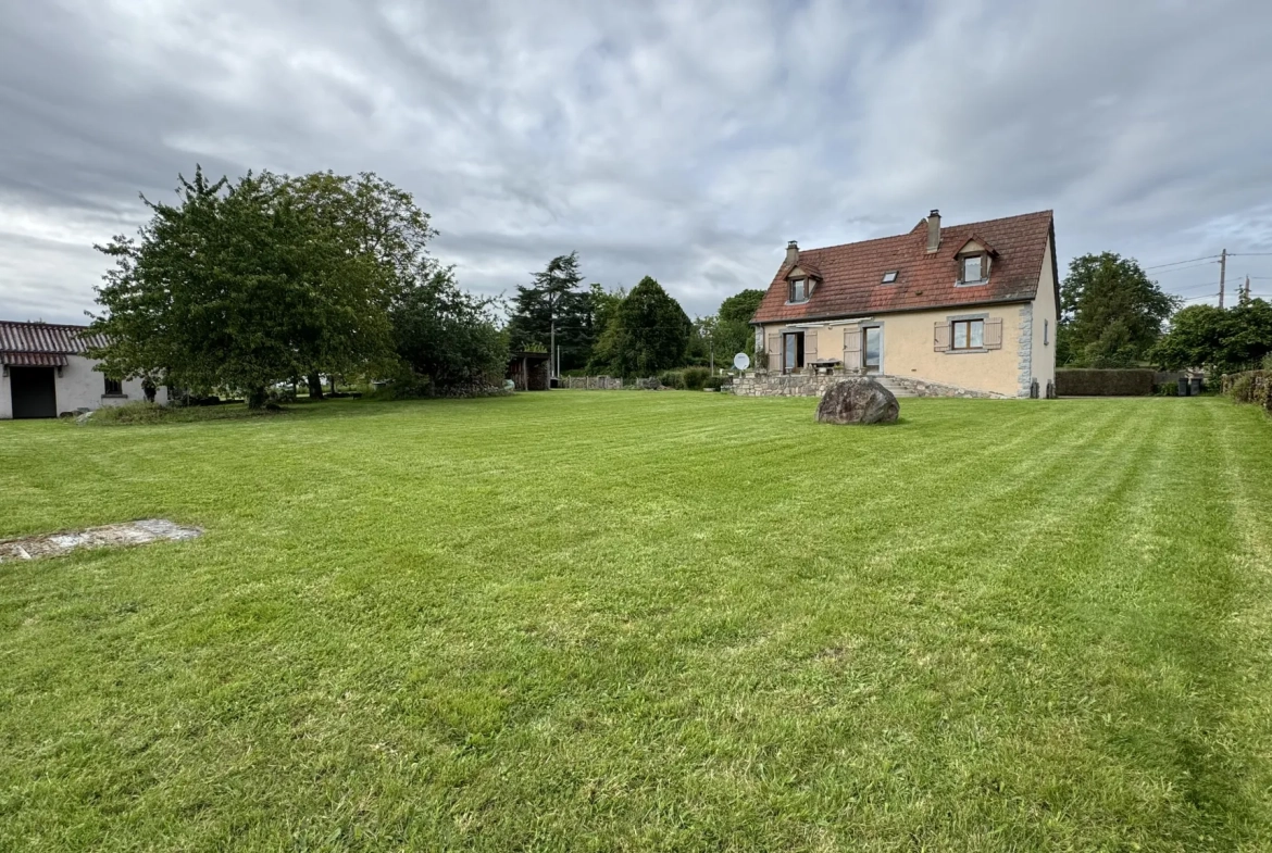 Maison avec vue panoramique à Rouvray – 4 chambres, terrain de 6083 m² 