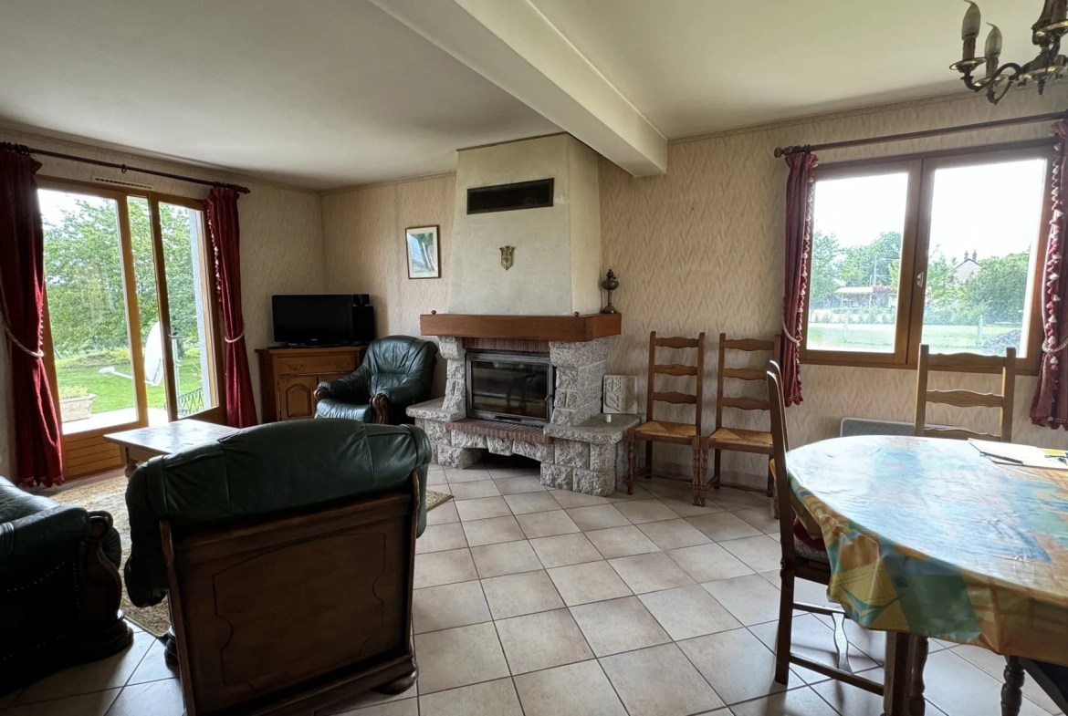 Maison avec vue panoramique à Rouvray – 4 chambres, terrain de 6083 m² 