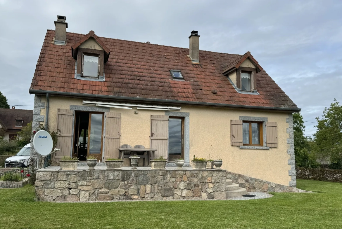 Maison avec vue panoramique à Rouvray – 4 chambres, terrain de 6083 m² 