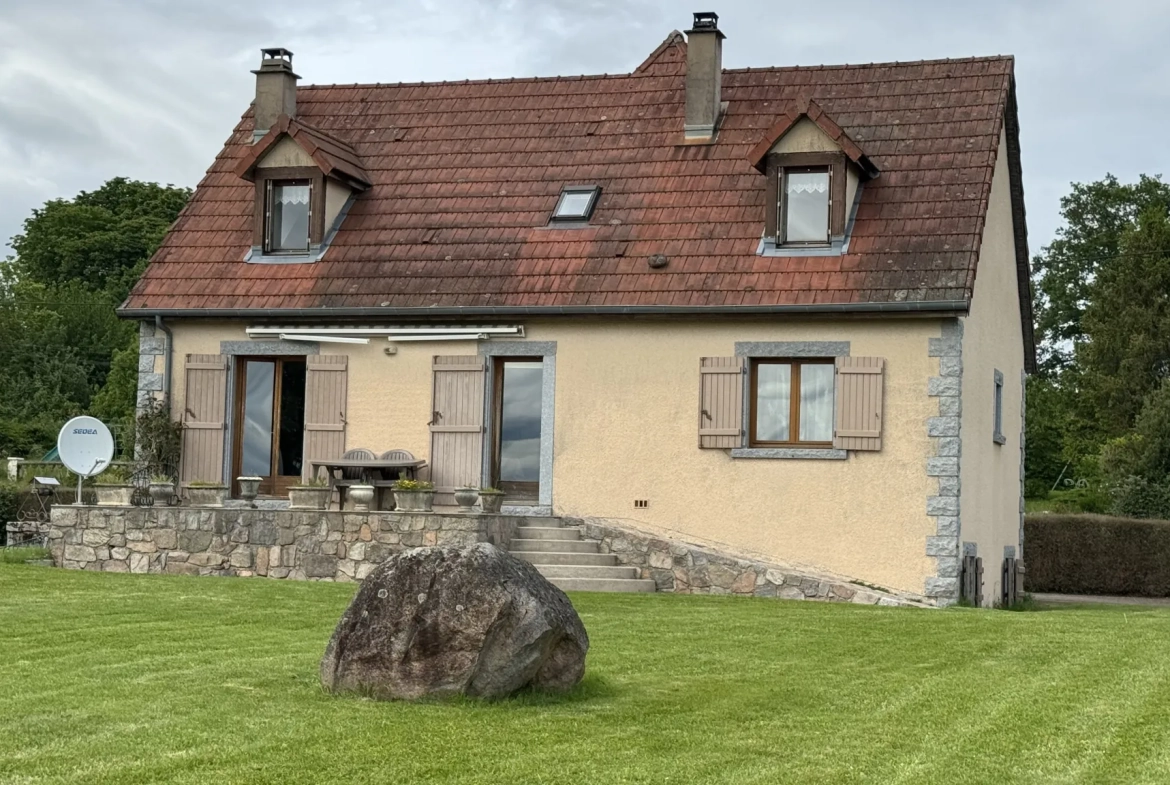 Maison avec vue panoramique à Rouvray – 4 chambres, terrain de 6083 m² 