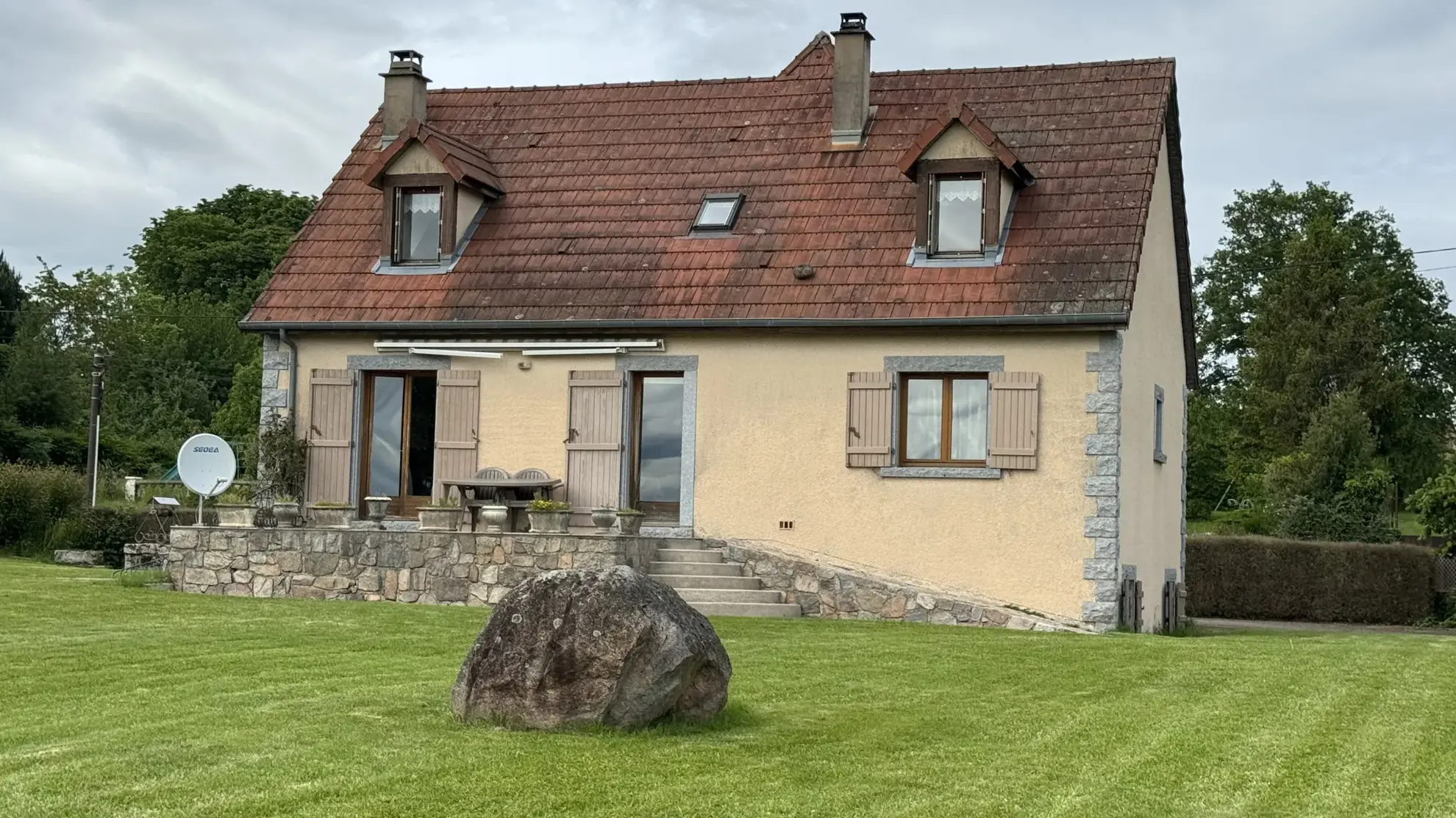 Maison avec vue panoramique à Rouvray – 4 chambres, terrain de 6083 m² 