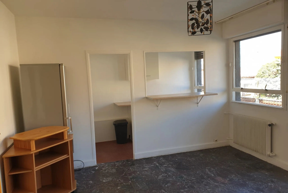 Appartement F1 de 32 m² à Perpignan dans la résidence Le Palace 