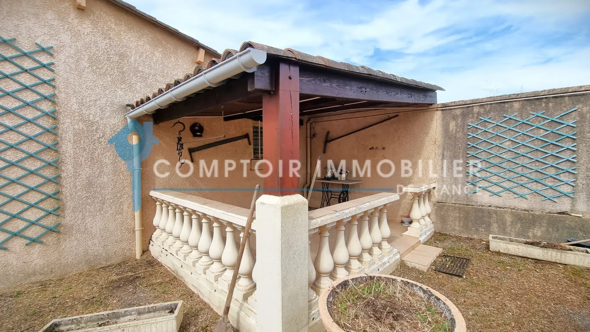 Maison à vendre en Ardèche de 95 m² avec grand terrain de 1260 m² 